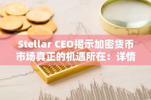 Stellar CEO揭示加密货币市场真正的机遇所在:详情