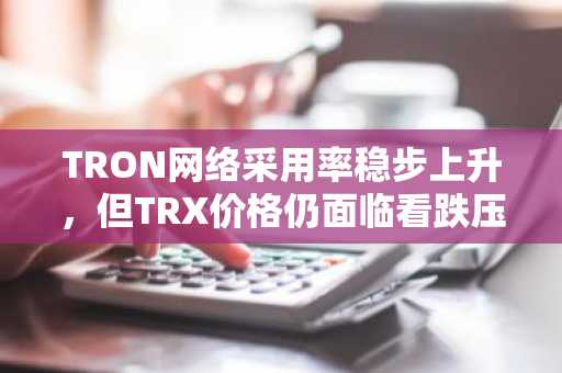 TRON网络采用率稳步上升，但TRX价格仍面临看跌压力