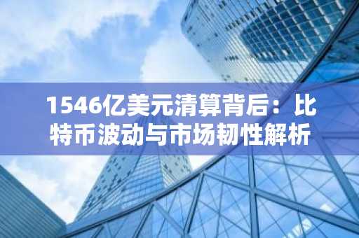 1546亿美元清算背后：比特币波动与市场韧性解析