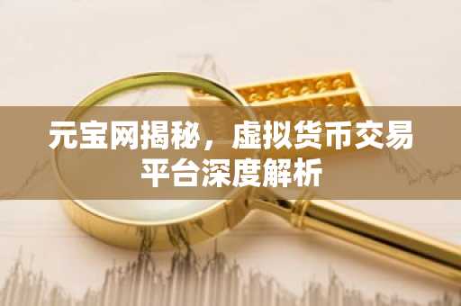 元宝网揭秘,虚拟货币交易平台深度解析