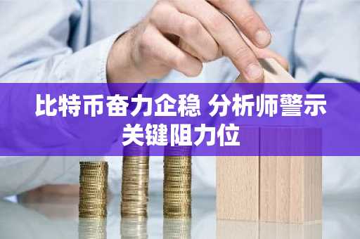 比特币奋力企稳 分析师警示关键阻力位