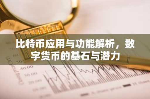 比特币应用与功能解析,数字货币的基石与潜力