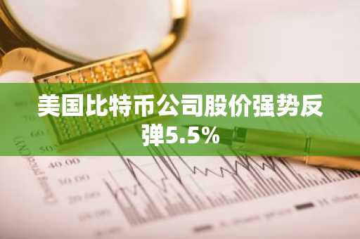 美国比特币公司股价强势反弹5.5%