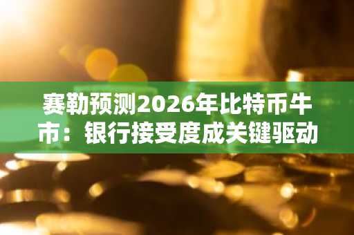 赛勒预测2026年比特币牛市：银行接受度成关键驱动力