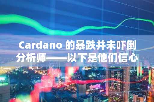 Cardano 的暴跌并未吓倒分析师——以下是他们信心依然高涨的原因