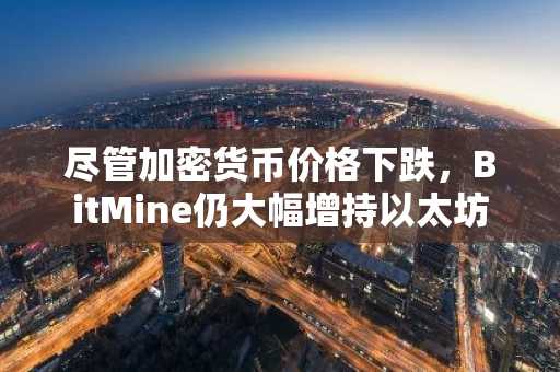 尽管加密货币价格下跌，BitMine仍大幅增持以太坊