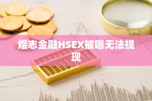 煜志金融HSEX被曝无法提现