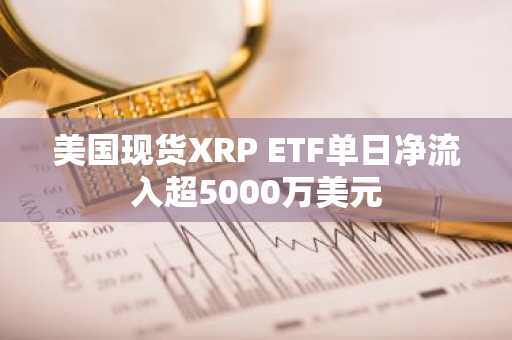 美国现货XRP ETF单日净流入超5000万美元