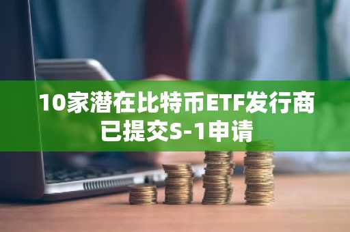 10家潜在比特币ETF发行商已提交S-1申请