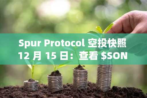 Spur Protocol 空投快照 12 月 15 日：查看 $SON 预售详情