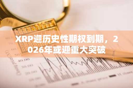 XRP迎历史性期权到期，2026年或迎重大突破