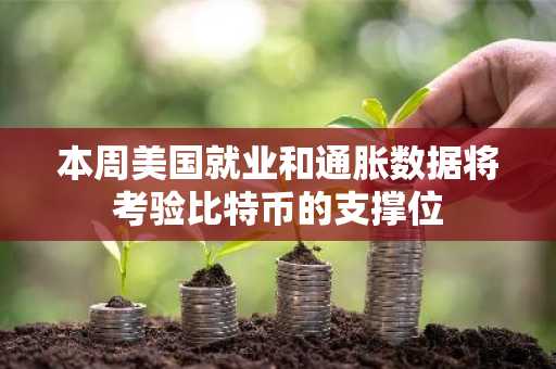 本周美国就业和通胀数据将考验比特币的支撑位