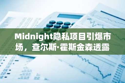 Midnight隐私项目引爆市场,查尔斯·霍斯金森透露2026年战略蓝图