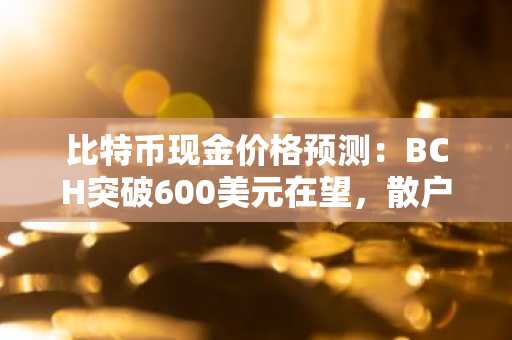 比特币现金价格预测:BCH突破600美元在望,散户看涨情绪高涨