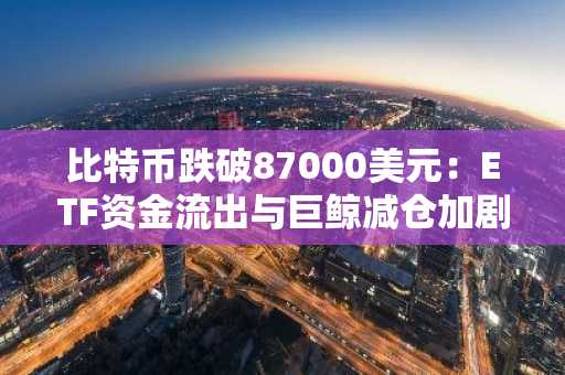 比特币跌破87000美元：ETF资金流出与巨鲸减仓加剧波动
