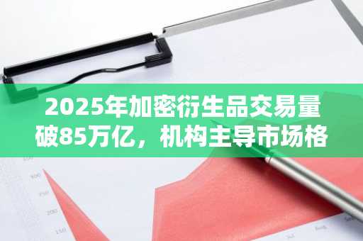 2025年加密衍生品交易量破85万亿,机构主导市场格局重塑