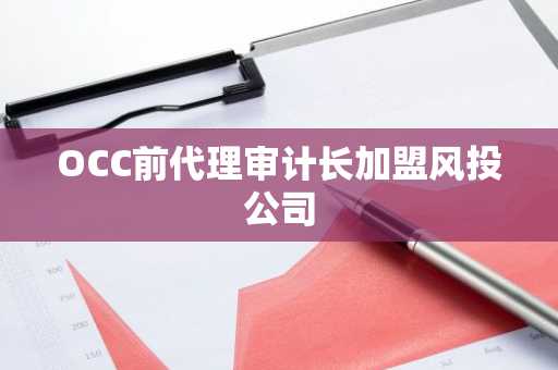 OCC前代理审计长加盟风投公司
