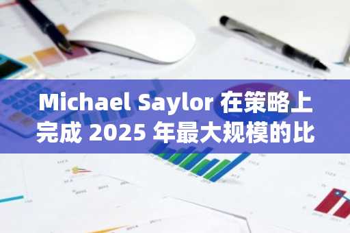 Michael Saylor 在策略上完成 2025 年最大规模的比特币购买后，押注比特币支持的信贷。