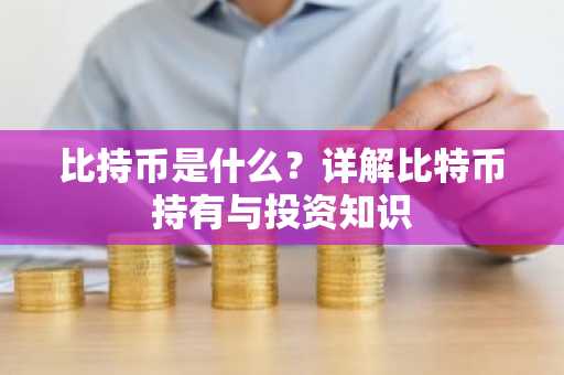 比持币是什么？详解比特币持有与投资知识