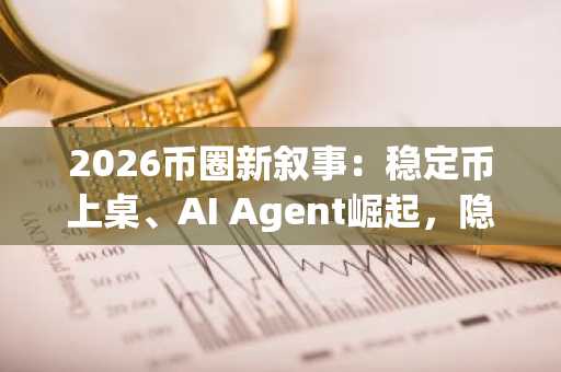 2026币圈新叙事：稳定币上桌、AI Agent崛起，隐私币或成黑马？币安官方交易所助你抢占先机