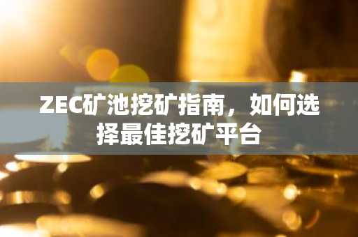 ZEC矿池挖矿指南，如何选择最佳挖矿平台