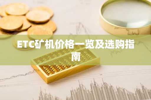 ETC矿机价格一览及选购指南