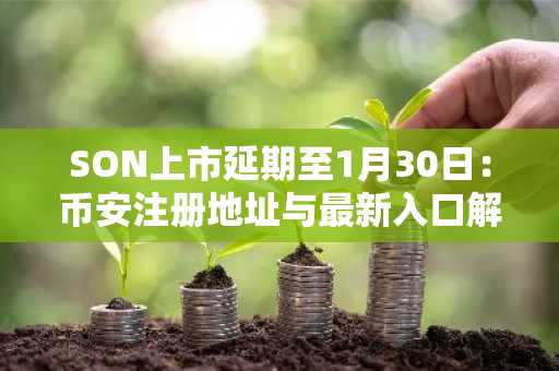 SON上市延期至1月30日：币安注册地址与最新入口解析