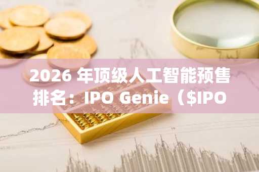 2026 年顶级人工智能预售排名：IPO Genie（$IPO）与 Ozak AI 和 DeepSnitch AI 的对比