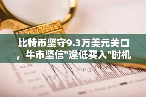 比特币坚守9.3万美元关口，牛市坚信"逢低买入"时机