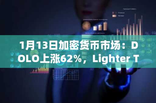 1月13日加密货币市场：DOLO上涨62%，Lighter Token下跌15%