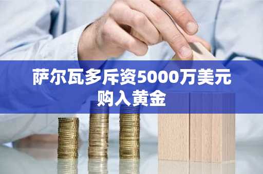 萨尔瓦多斥资5000万美元购入黄金