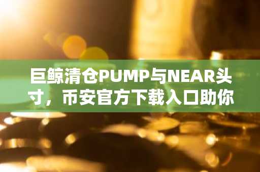 巨鲸清仓PUMP与NEAR头寸，币安官方下载入口助你把握市场趋势