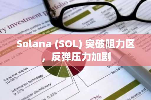 Solana (SOL) 突破阻力区,反弹压力加剧
