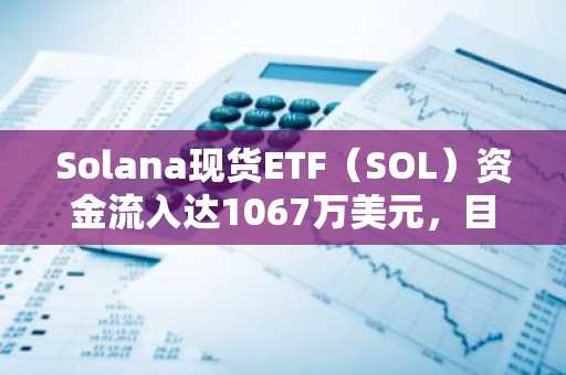 Solana现货ETF(SOL)资金流入达1067万美元,目标价位159美元。