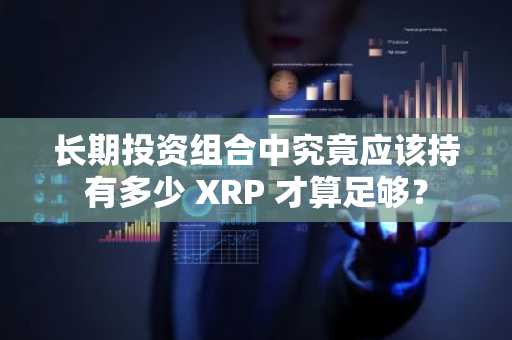 长期投资组合中究竟应该持有多少 XRP 才算足够?