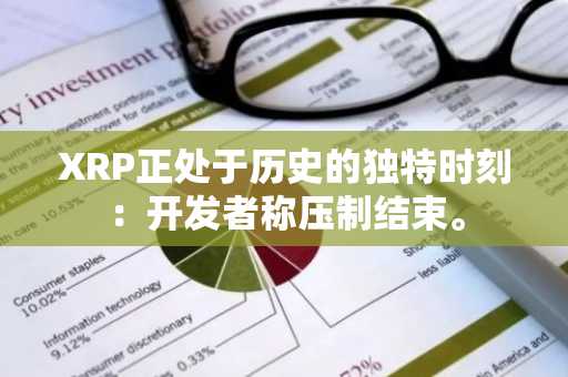 XRP正处于历史的独特时刻：开发者称压制结束。