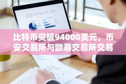 比特币突破94000美元，币安交易所与欧易交易所交易入口同步升温