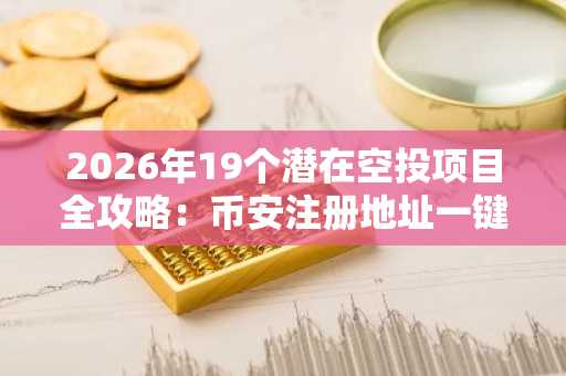 2026年19个潜在空投项目全攻略：币安注册地址一键直达，APP下载轻松参与