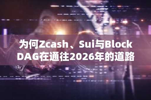 为何Zcash、Sui与BlockDAG在通往2026年的道路上呈现出不同的发展势头