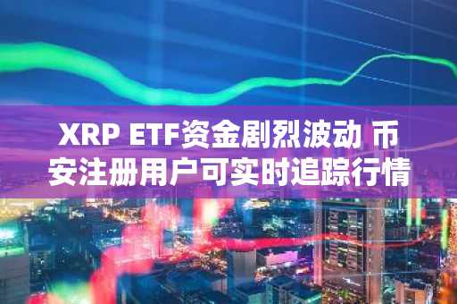 XRP ETF资金剧烈波动 币安注册用户可实时追踪行情变化