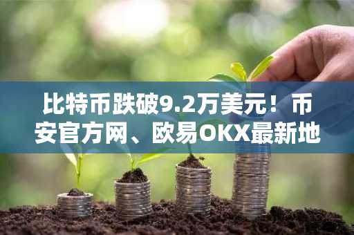 比特币跌破9.2万美元！币安官方网、欧易OKX最新地址入口助你把握市场波动