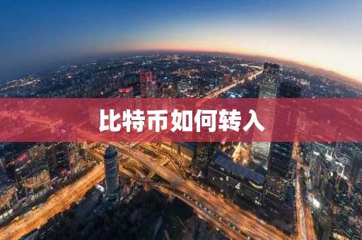 比特币如何转入