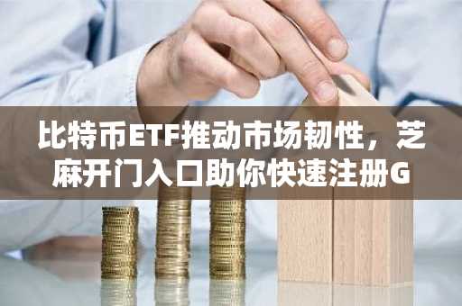 比特币ETF推动市场韧性，芝麻开门入口助你快速注册Gate.io
