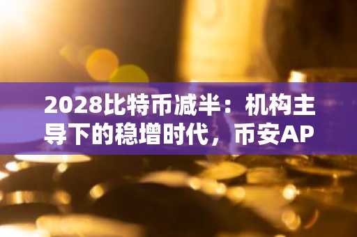 2028比特币减半:机构主导下的稳增时代,币安APP下载与欧易OKX入口助你把握机遇