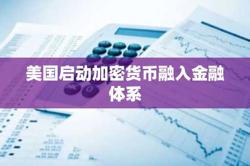 美国启动加密货币融入金融体系