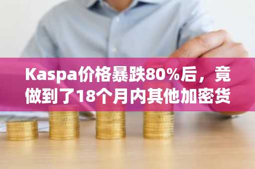 Kaspa价格暴跌80%后,竟做到了18个月内其他加密货币未能实现之事