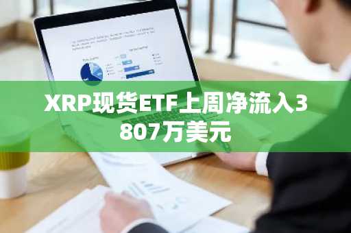 XRP现货ETF上周净流入3807万美元