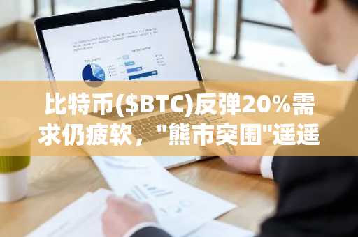 比特币($BTC)反弹20%需求仍疲软，"熊市突围"遥遥无期